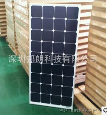 100W A级Sunpower太阳能电池板 转换效率20%以上 单晶硅