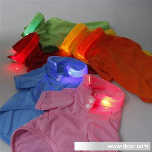 LED宠物发光衣服闪光衣服安全衣服 (61)