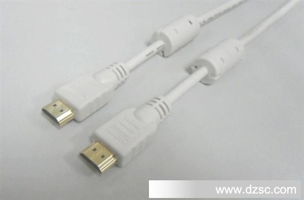 HDMI A-A（贝吉白，双磁环）