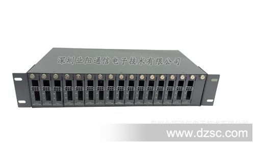 netLINK 16槽双电源光纤收发器机架
