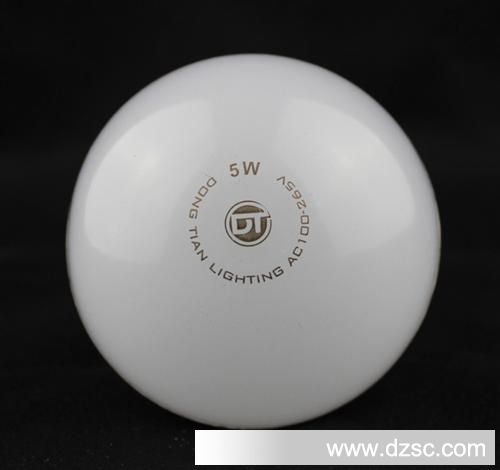 生产销售高导热恒流LED贴片灯泡5W家用节能e27led螺口球泡灯