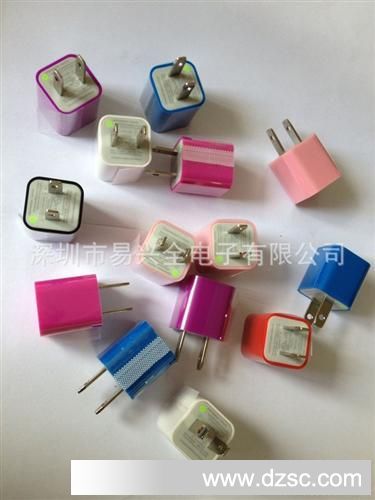 【厂家直销】三代苹果小绿点 USB 5V1000MA充电器 手机充电器