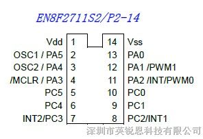 SN8P2711，EN8F2711，移动电源方案，智能家电方案