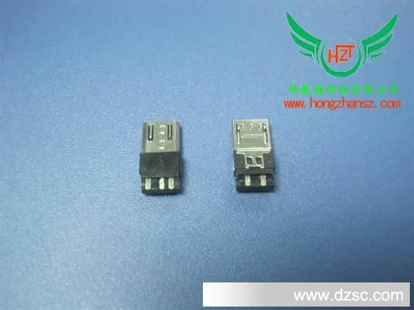 厂家长期供应MICRO 5P超薄（焊线式）|手机USB连接器插头