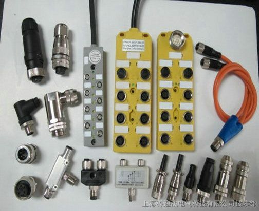 科迎法专业生产M8|M12|M23|7/8"|Y/T圆形连接器|分配器|I/O总线，种类齐全。