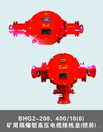 供应批发优质BHG2-400/1140矿用隔爆型高压电缆接线盒