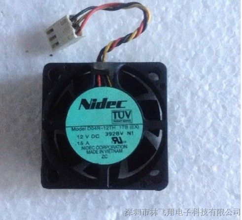 ӦNidecϿ 4cm 4015 12V 0.15A D04R-12TH 17B