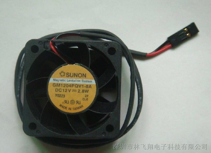 供应SUNON建准1U2U服务器风扇12V 2.8W GM1204PQV1-8A