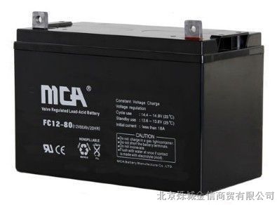 供应FC12-80锐牌蓄电池报价/MCA锐牌蓄电池12V80AH价格/尺寸