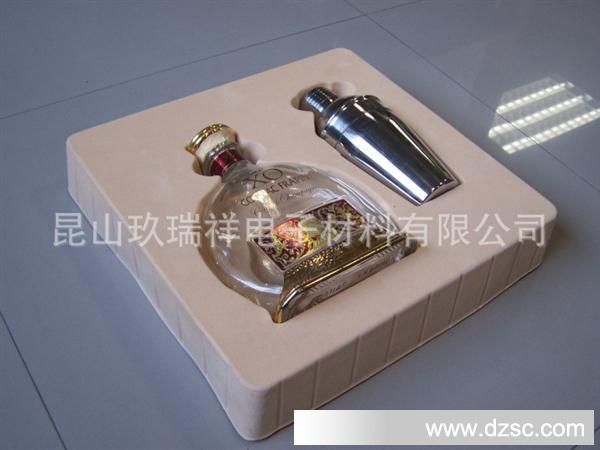 高档红酒植绒吸塑包装