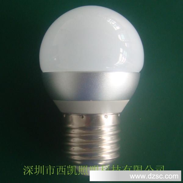 【cnskyelec】大量供应 LED微型球泡3W  led球泡 恒流驱动