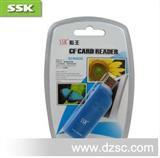 原装SSK 琥珀CF卡内存卡*读卡器商务风 SCRS028