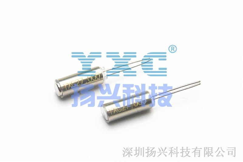 供应YXC直插晶振 2060 原装 27MHZ 套管晶振