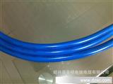 70MM2焊把线 蓝白双色特软PVC焊接电缆 电焊机线 电瓶夹连接线