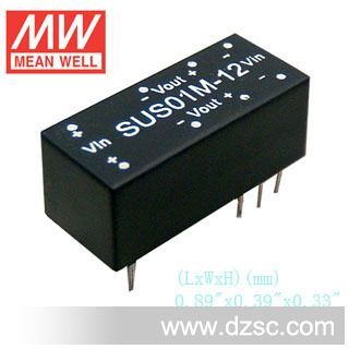 SUS01L-05 输入5VDC输出5VDC 模块电源 明纬开关电源 青岛汇达