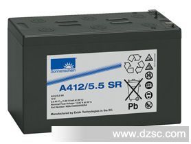 上海德国阳光蓄电池A412/5.5SR代理商/报价价格