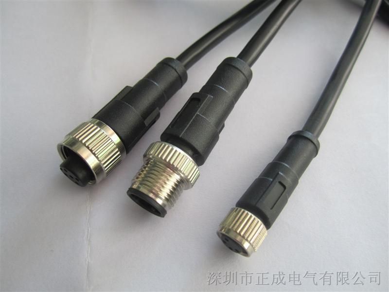 供应3P，4P，5P直头|针式电缆插头