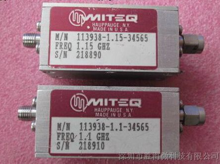 供应MITEQ 113938-1.-2000MHz 18dB SMA 低噪声放大器