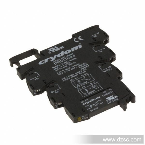 供应Crydom固态继电器DIN 轨道DRA-CN024D24