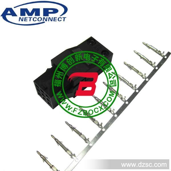 原装AMP1-172161-9连接器三菱台达施耐德接插件9孔ASDBCAEN0000