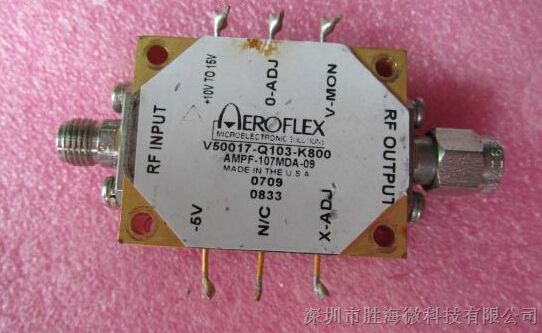 供应AMPF-107MDA-09 Aeroflex 30KHz-13GHz SMA RF 超宽带 驱动放大器