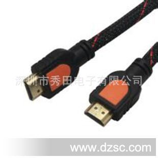 【厂家供应】HDMI连接线 高清电脑数据线 双磁环抗干扰强1.4版