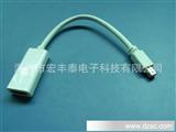 *苹果笔记本macbook MINI DP转HDMI转接线 MINI DP转HDMI线