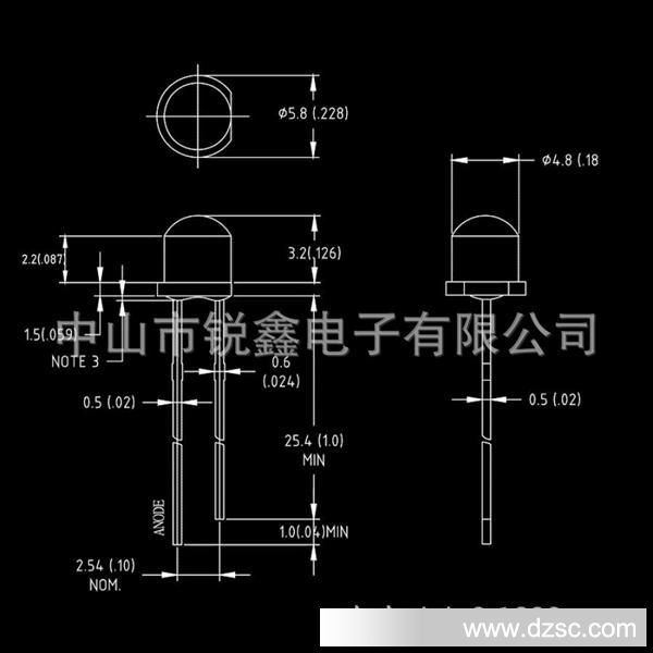 5mm草帽七彩快闪LED灯珠 RGB自动快闪【内含视频】