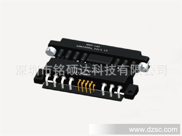 厂家生产DJL-18T/Z矩形热插拔电源连接器 板对板或线对板浮动安装