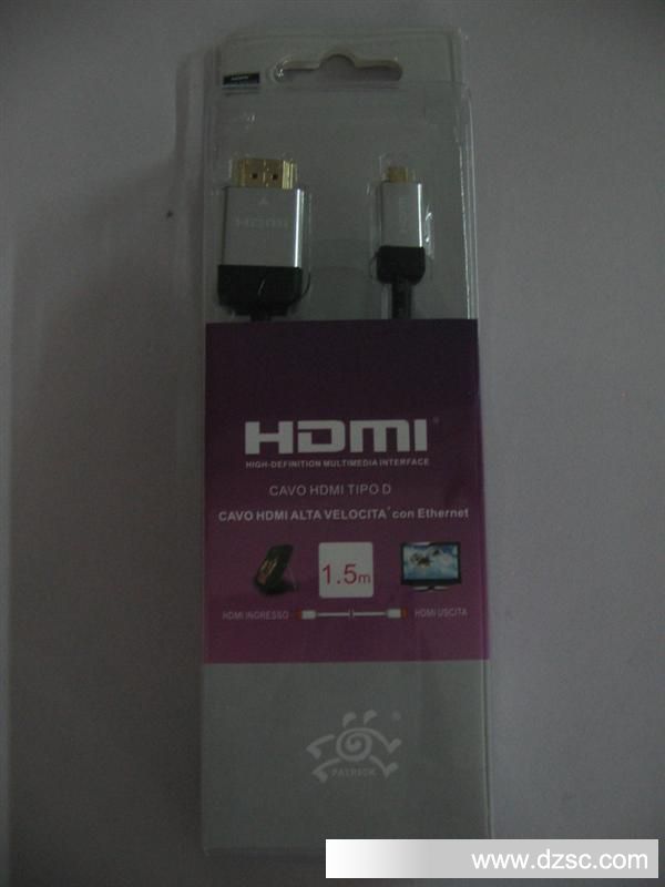 供应：1.3V 1.4v MICRO HDMI线1.5米