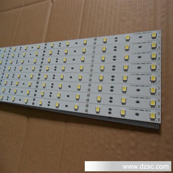 厂价供应SMD5050 60灯 LED珠宝柜专用硬灯条 6500K  11000K