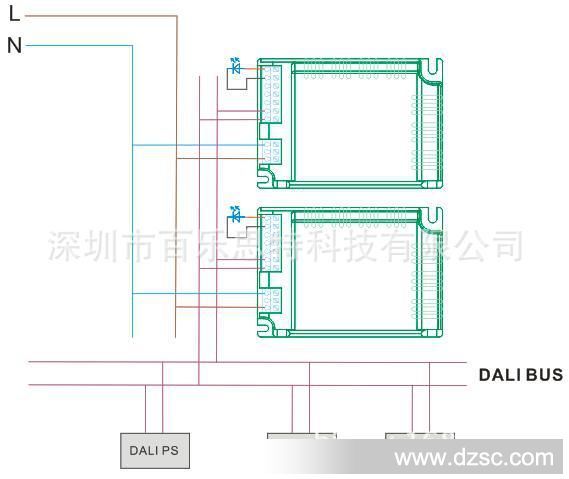 DALI调光 40W LED驱动器