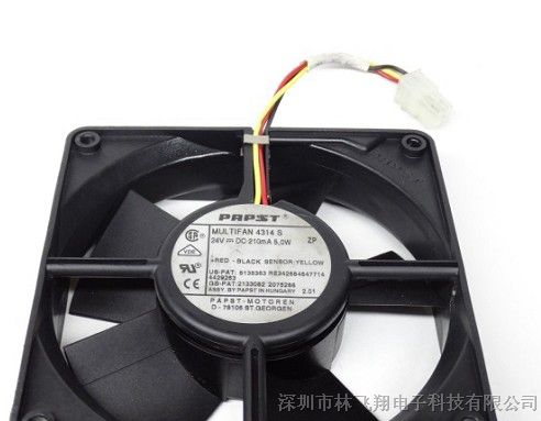 供应EBMPAPST MULTIFAN 4314S  24V 5W 3线变频器散热风扇