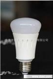 高导热散热塑料LED球泡灯外壳7W-9W瓷白PW-QP-54-001 发光角度320