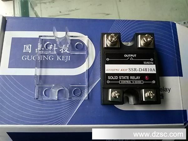 杭州国晶科技单相固态继电器SSR-D4810A  10A 25A40A50A60A
