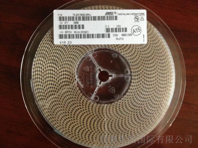 供应TAJA476K016RNJ kemet 钽电容 47UF 16V 10%