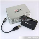 【厂家资源】SSK（飚*）机器人多合一读卡器U*接口金属外壳TF卡