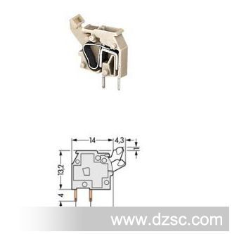 原装万可WAGO 255-753/999-950 Ex e II 模块 PCB 端子板