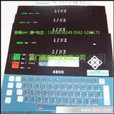 Linx4800喷码机操作按键面板，按键膜，薄膜开关，喷码机薄膜键盘