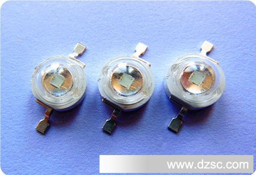 供应高品质led led灯珠 1W大功率LED灯珠蓝光 采用晶元芯片