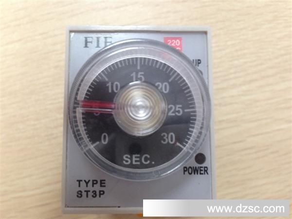 单档通电延时继电器 时间继电器 ST3PA-S AC220V