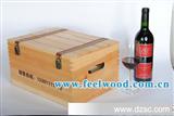 六瓶装松木红酒盒，实木酒箱（有现货）