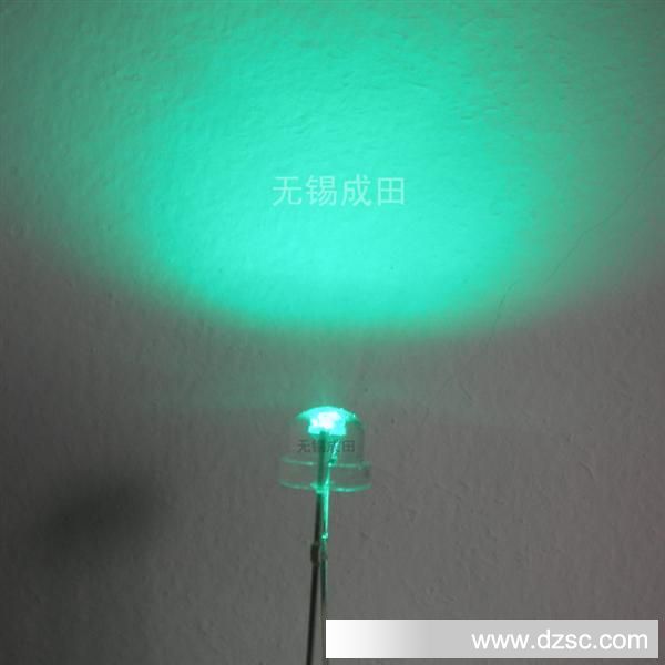 F5草帽绿色LED发光二极管