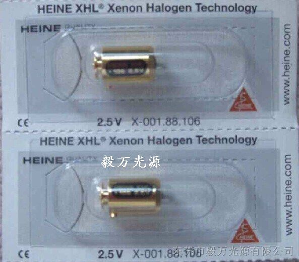 供应海尼/海涅HEINE X-01.88.106 X-01.88.105 X-01.88.069检眼镜灯泡