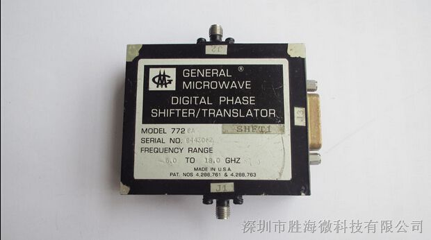 7728A 6-18GHz 360° SMA 数控移相器 射频微波可变同轴移相器