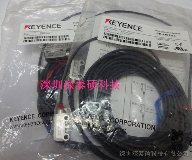 供应KEYENCE 基恩士PR-M51N3（5M）光电传感器现货供应全新原装