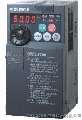 三菱变频器广东代理商FR-E740-3.7K-CHT
