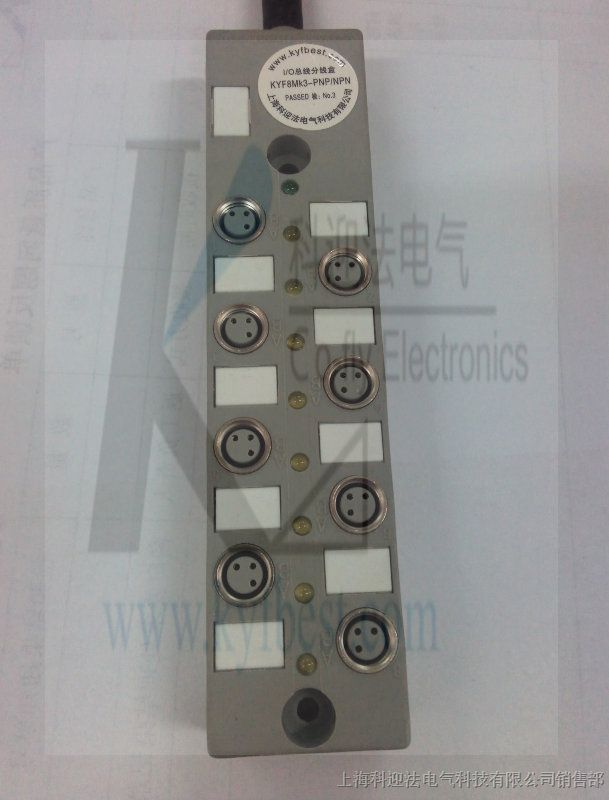 传感器M8分线盒PNP（双）单信号