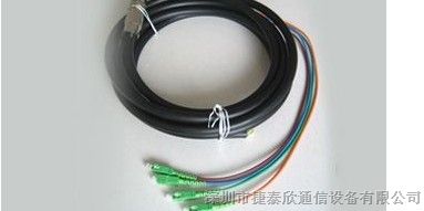 深圳生产厂家现特价推出广电专用4芯防水尾缆，支持定制