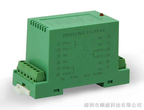 DIN1*1 ISO U-P-F converter